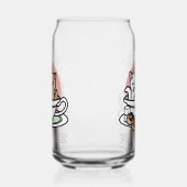 Knuffelen Katten in een kopje - Schattige theetijd Blikvorm Glas (Rechts)