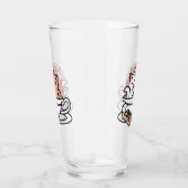 Knuffelen Katten in een kopje - Schattige theetijd Glas (Rechts)