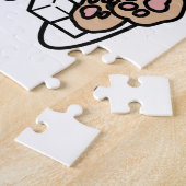 Knuffelen Katten in een kopje - Schattige theetijd Legpuzzel (Zijkant)