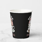 Knuffelen Katten in een kopje - Schattige theetijd Papieren Bekers (Links)