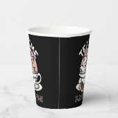 Knuffelen Katten in een kopje - Schattige theetijd Papieren Bekers (Rechts)