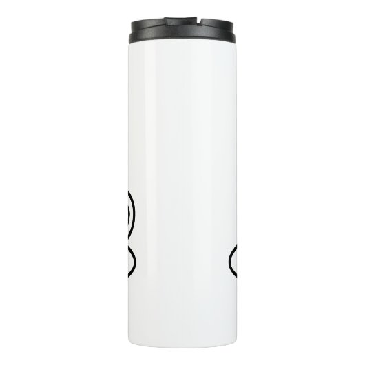 Knuffelen Katten in een kopje - Schattige theetijd Thermosbeker (Achterkant)