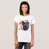 Knuffelen Katten T-shirt (Voorkant volledig)