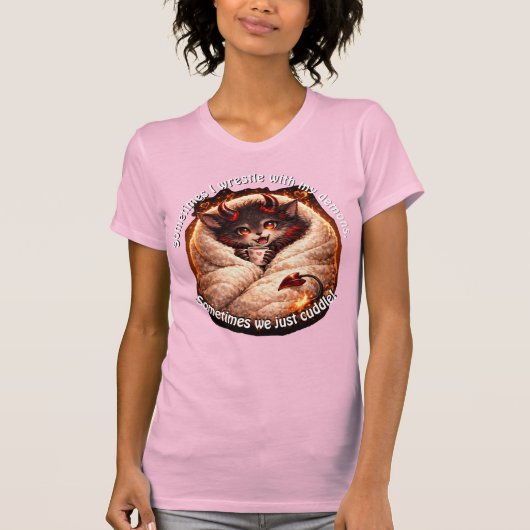 Knuffelen T-shirt (Voorkant)