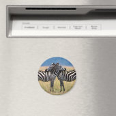Knuffelen Zebra's Magnet (Insitu (Vaatwasser))