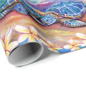 Knuffelen Zee Schildpadden Hawaiian Honu Cadeaupapier (Rol Hoek)