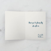 Knuffelend paar en harten Valentijnsdag Beige Kaart (Binnen)