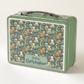 Knuffelende Beer Knuffel Baby Lunch Box (Achterkant)