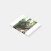 Knuffelende jonge katjes post-it® notes (Schuin)
