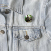 Knuffelende jonge katjes ronde button 3,2 cm (In situ)