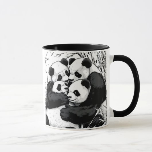 KNUFFELENDE PANDABEEREN MOK (Rechts)