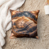 Knuffelende Slaapkittens Fantasie Kussen (Deken)