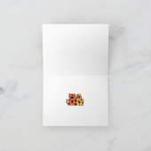 Knuffelende Tijgers  Kaart (Binnen)