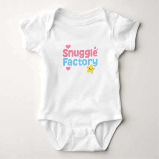 Knuffelfabriek Cute Neon Kinderen Ontwerp Romper (Voorkant)
