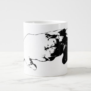 Knuffelhorloge – Inked Quiet Grote Koffiekop
