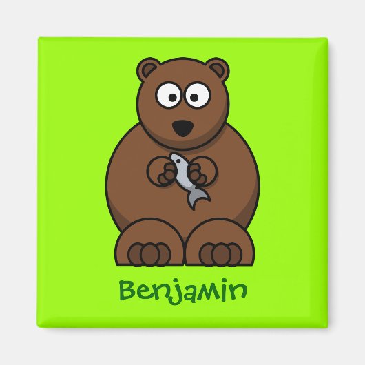 Knuffelig beer magneet (Voorkant)