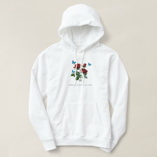 “Knuffelig Bloemmotief Hoodie” Hoodie
