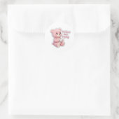 Knuffelig comfortbeer esthetische sticker (Tas)
