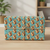 Knuffelig Eekhoorn Trio Set Inpakpapier Vel
