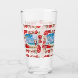 Knuffelig en helder Kerstmis Glas