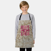 Knuffelig Roze Beste Moeder Ooit Schort (Gedragen)