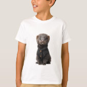 Knuffelig trui fret kinderen t-shirt (Voorkant)