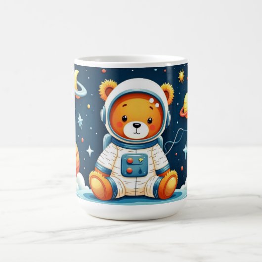 Knuffelige Astronaut Teddy Mok (Center)