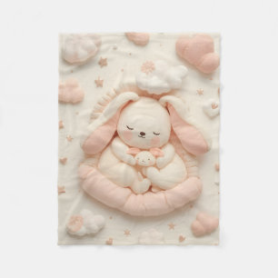 Knuffelige Baby Dieren Dekentje Fleece Deken