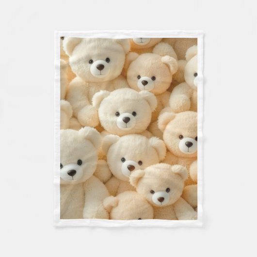 Knuffelige Donzige Teddydekens Deken (Voorkant)