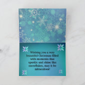 Knuffelige Kerstkat met Sinterklaashoed in de Snee Kaart (Binnen)