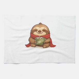 Knuffelige Kerstluiaard met Warme Chocolade � Scha Theedoek