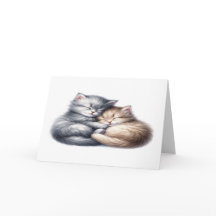 Knuffelige Kittens NOTECARD