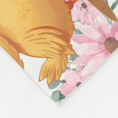 Knuffelige Kuiken Fleece Deken (Hoek)