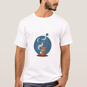 Knuffelige Nachtbeer T-shirt