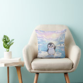 Knuffelige Pinguïn Ijsberg Kussen (Stoel)