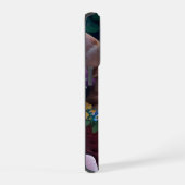 Knuffelige Schattigee Kittens in een bloemmand iPhone Hoesje (Rechterkant)