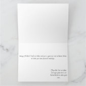 Knuffelige Schotse Kat Roze Moederdag Kaart (Binnen)