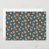 Knuffelige Trui Katten Prettig Kerstfeest Feestdagenkaart (Voorkant / Achterkant)