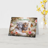 knuffeljongen kaart (Gele Bloem)