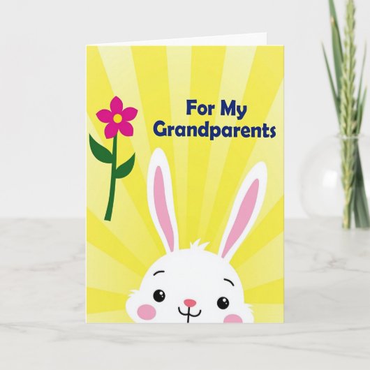 Knuffelkaart voor grootouders kaart (Voorkant)