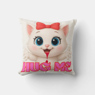 Knuffelkat Kussen – Kawaii Kitty Huisdecoratie Des