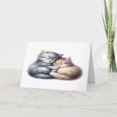 Knuffelkatjes Kaart (Voorkant)