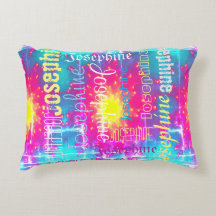 Knuffelkleurige stropdas Dye Boho Fade Personalise