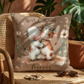 Knuffelkoe Beste Vrienden Knuffel Bloemkunst Kussen