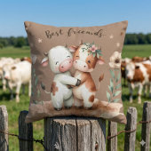 Knuffelkoe Beste Vrienden Knuffel Bloemkunst Kussen