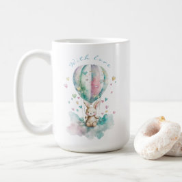 Knuffelkonijn AÉRONAUTE, persoonlijk Koffiemok