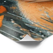 Knuffelkonijn: Een Tikseltje Droomkonijn Perfect Poster (Hoek)