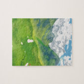 Knuffelkonijn in Mountain View Puzzel (Horizontaal)