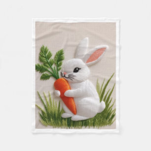 Knuffelkonijn Met Wortel Deken