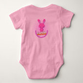 Knuffelkonijn Romper (Achterkant)
